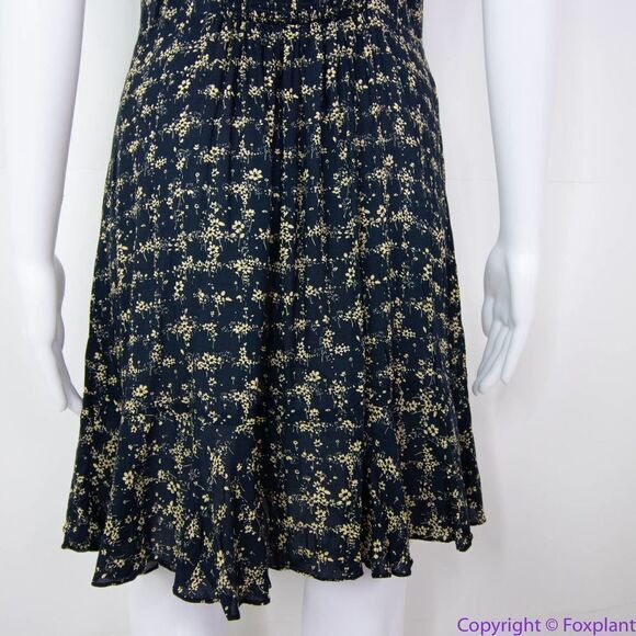 NEW Intimately Free People Caught Up Printed Slip Dress, Black, Medium - Picture 6 of 16